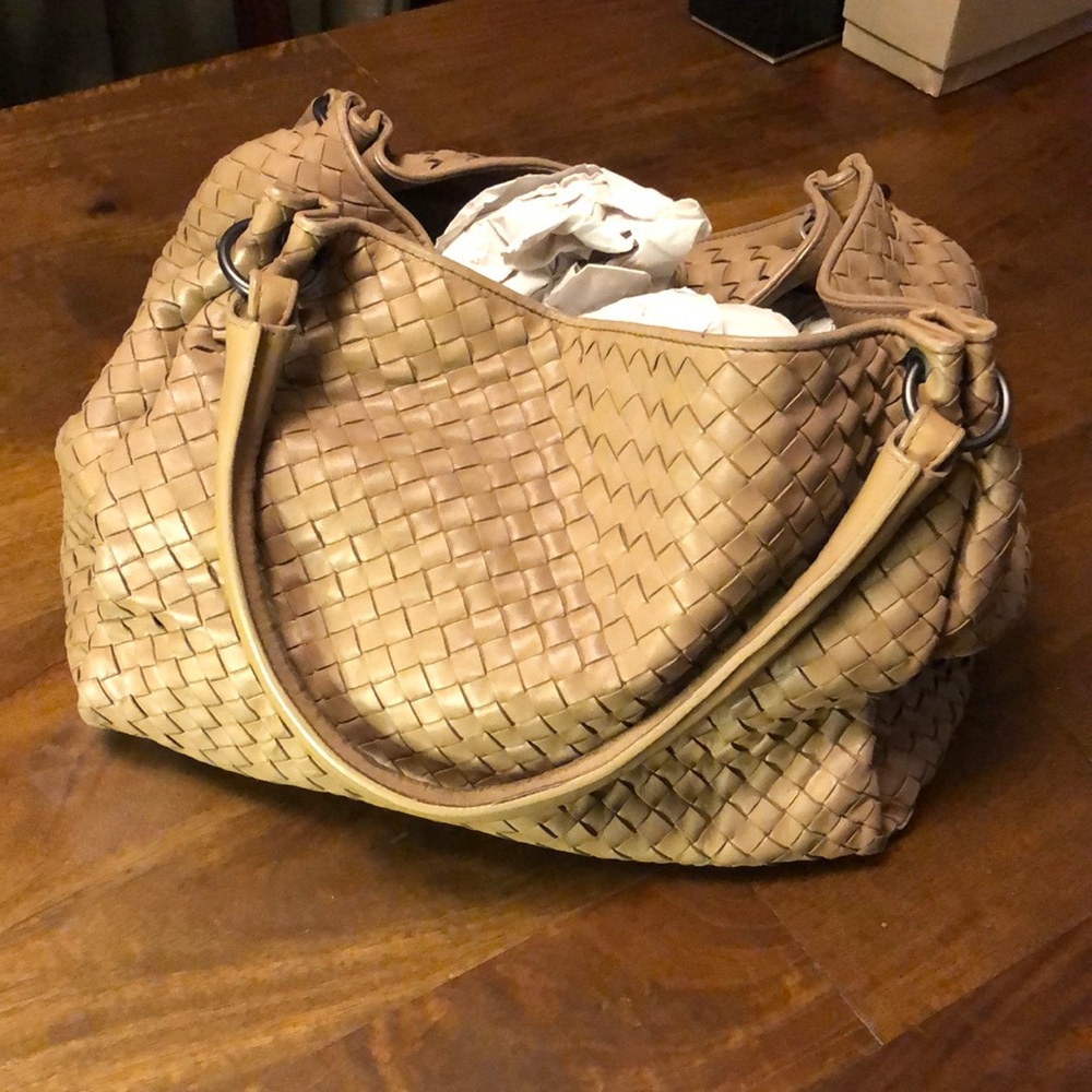 Bottega Venetta Parachute Nappa Intrecciato Tote